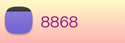 8868 logo